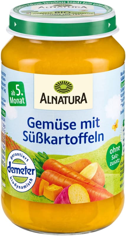 Alnatura BIO Vegetables with sweet potatoes