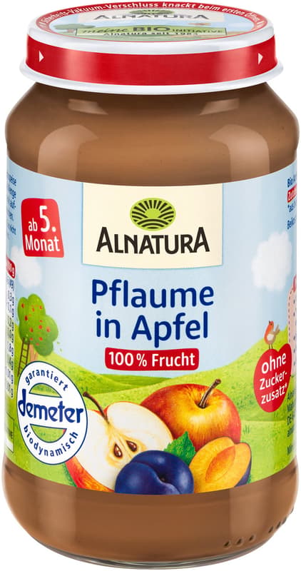 Alnatura BIO Plum in apple