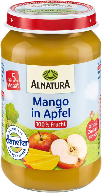 Alnatura BIO Apple with mango 100% fruit