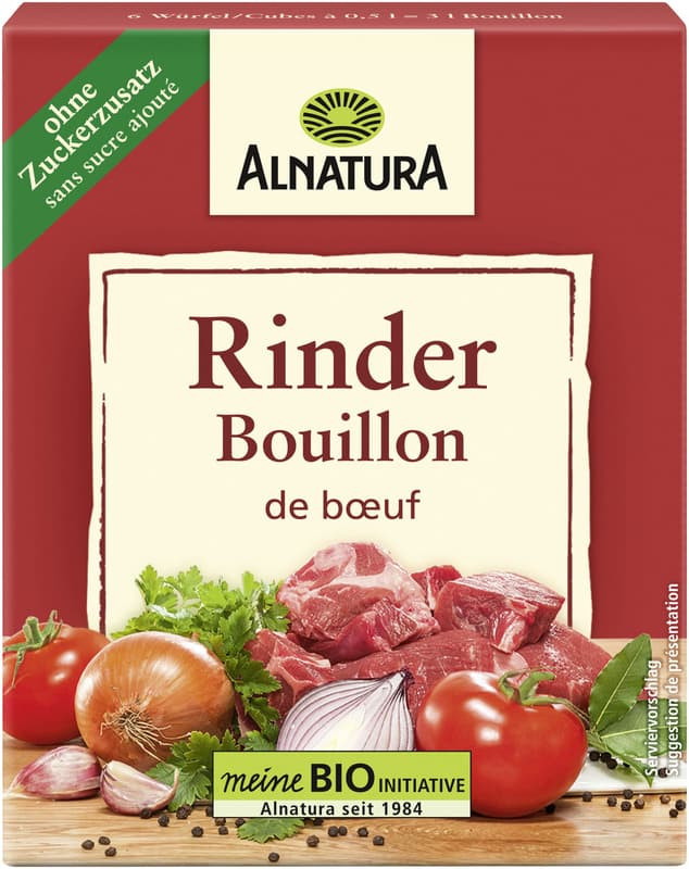 Alnatura BIO beef bouillon cubes