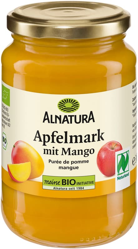 Alnatura BIO Apple pulp with mango