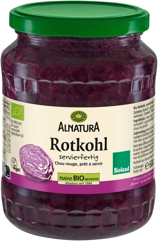 Alnatura BIO red cabbage