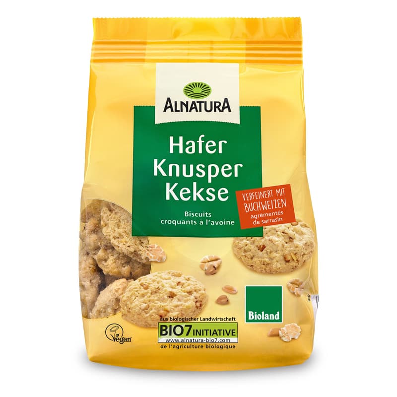 Alnatura organic oat crispy biscuits