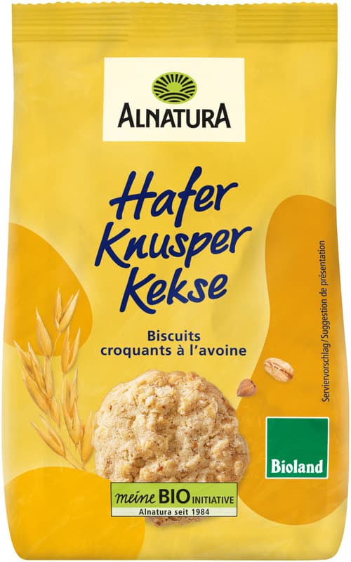 Alnatura organic oat crispy biscuits