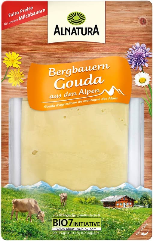 Alnatura BIO Gouda in Scheiben