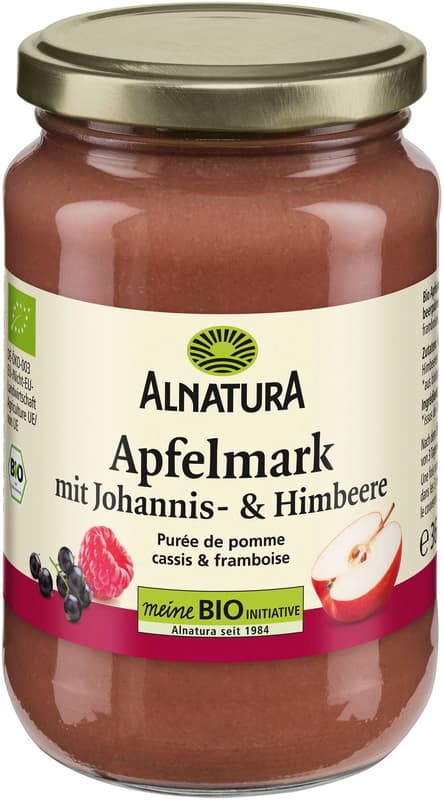 Alnatura BIO Apple pulp redcurrant and raspberry