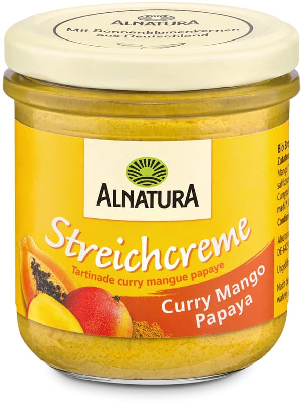 Alnatura BIO Curry-Mango-Papaya Streichcreme