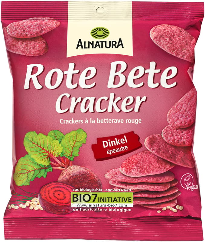 Alnatura BIO Beetroot crackers