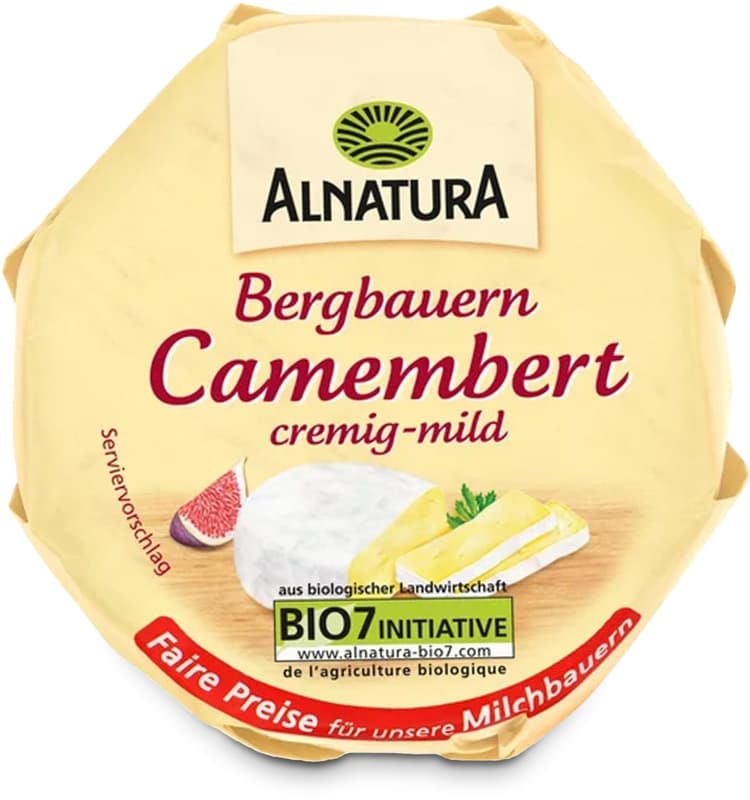 Alnatura BIO Bergbauern Camembert