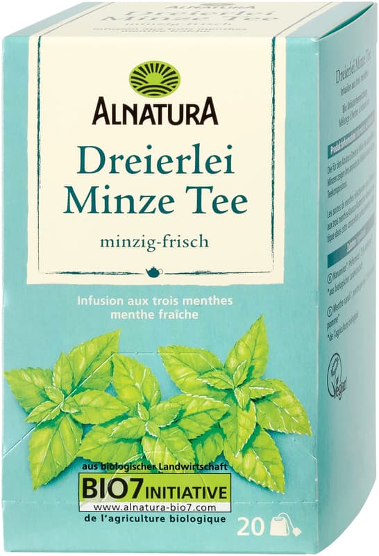 Alnatura ORGANIC Three Kinds of Mint Tea