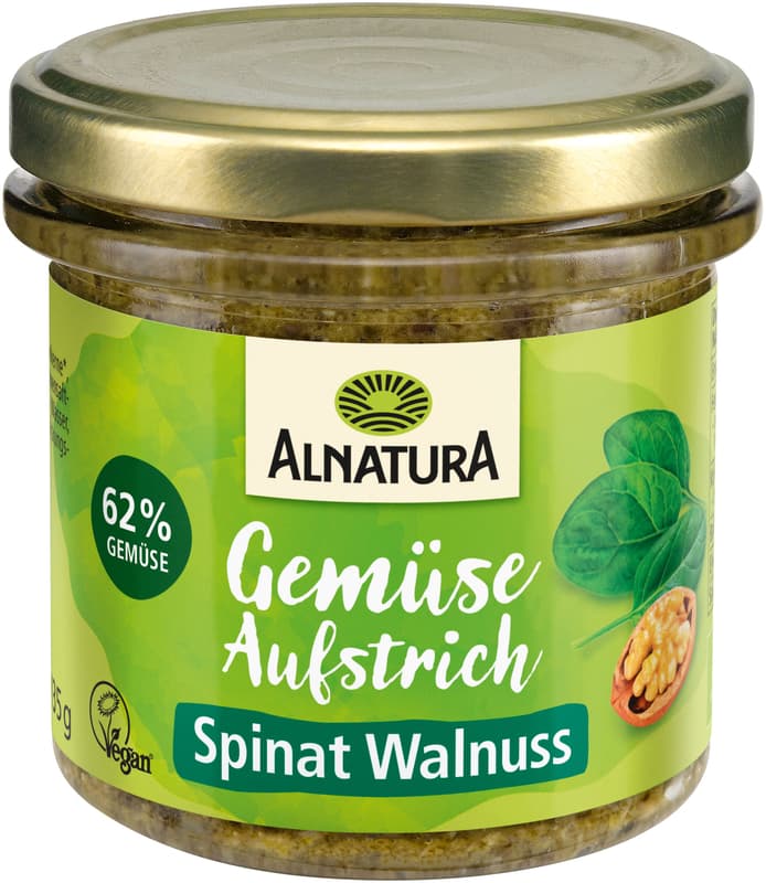 Alnatura BIO Spinach-Walnut Spread