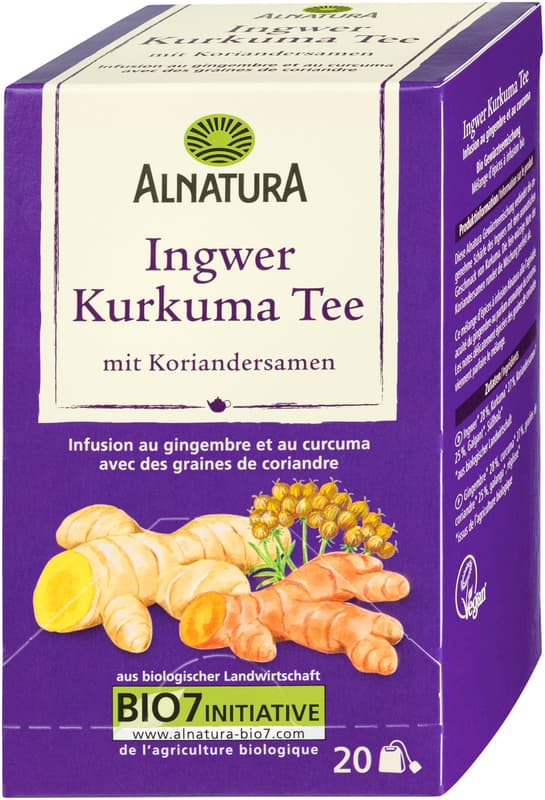 Alnatura BIO Ginger Turmeric Tea (bag)