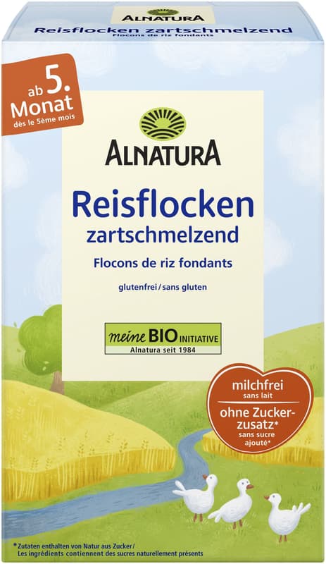 Alnatura BIO Reisflocken zartschmelzend