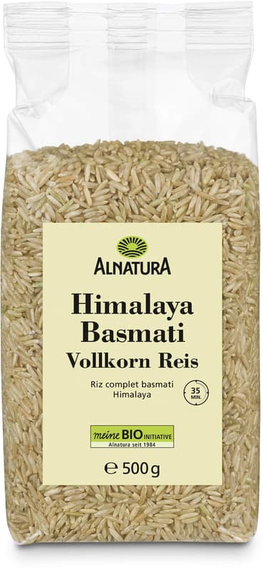 Alnatura Organic Himalaya Basmati Whole Grain Rice