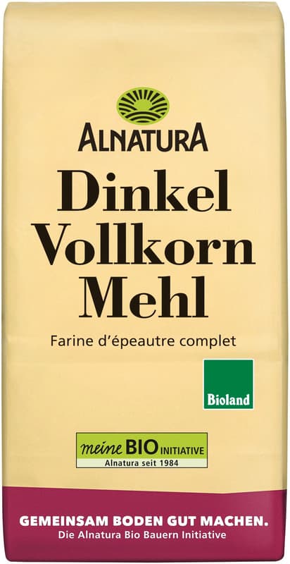 Alnatura organic wholemeal spelt flour