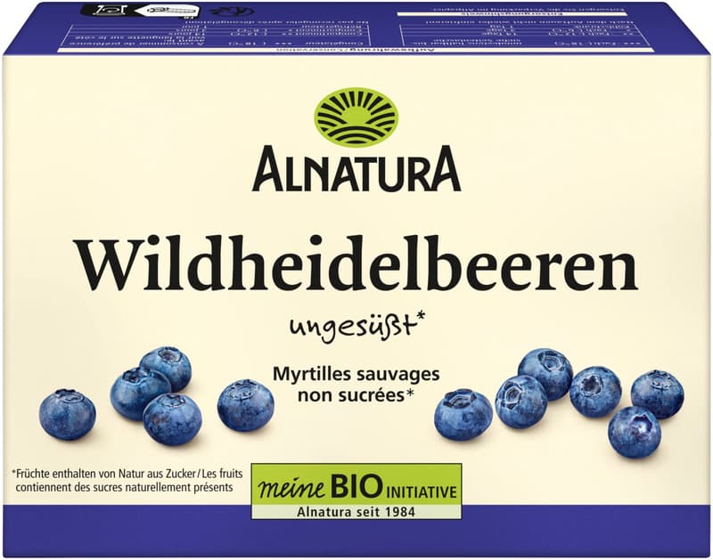 Alnatura BIO wild blueberries