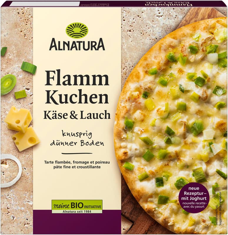 Alnatura BIO Tarte flambée cheese leek