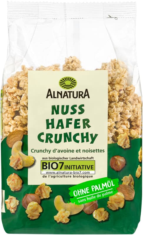 Alnatura organic nut oat crunchy