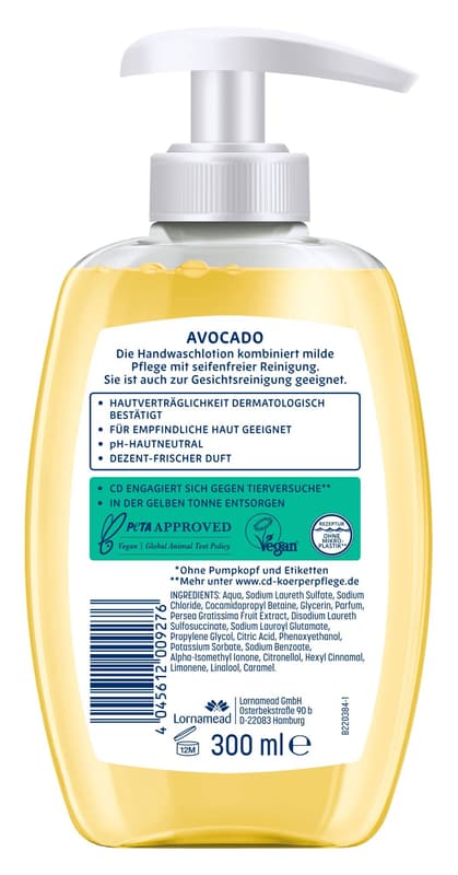CD Liquid Soap Avocado Dispenser 250 ml