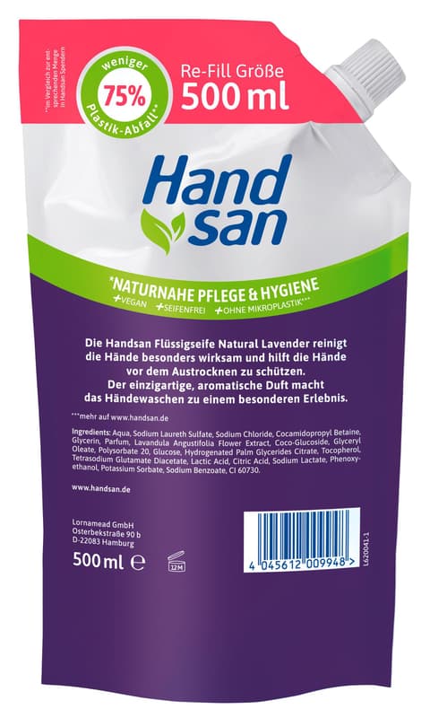 Handsan Lavender Liqiud Soap Ref. 500ml