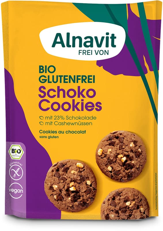 Alnavit BIO Schoko Cookies glutenfrei