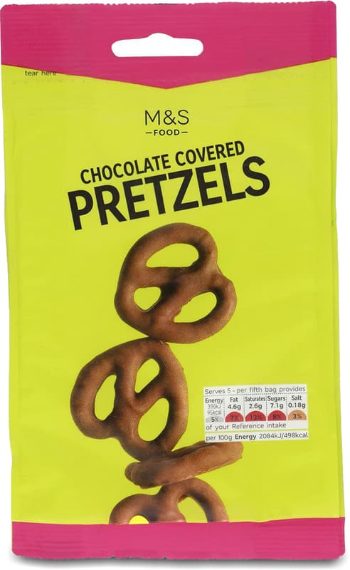 Marks & Spencer Chocolate covered Pretzels