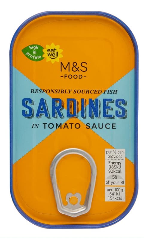 Marks & Spencer Sardines in Tomato Sauce