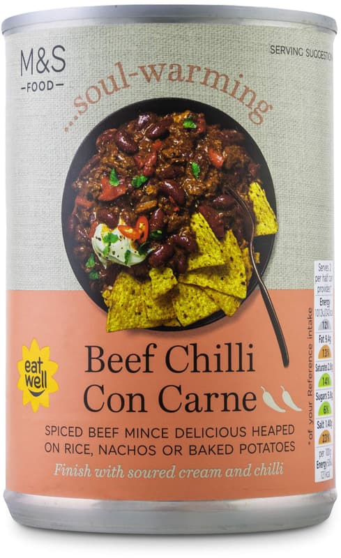 Marks & Spencer Canned Chilli Con Carne