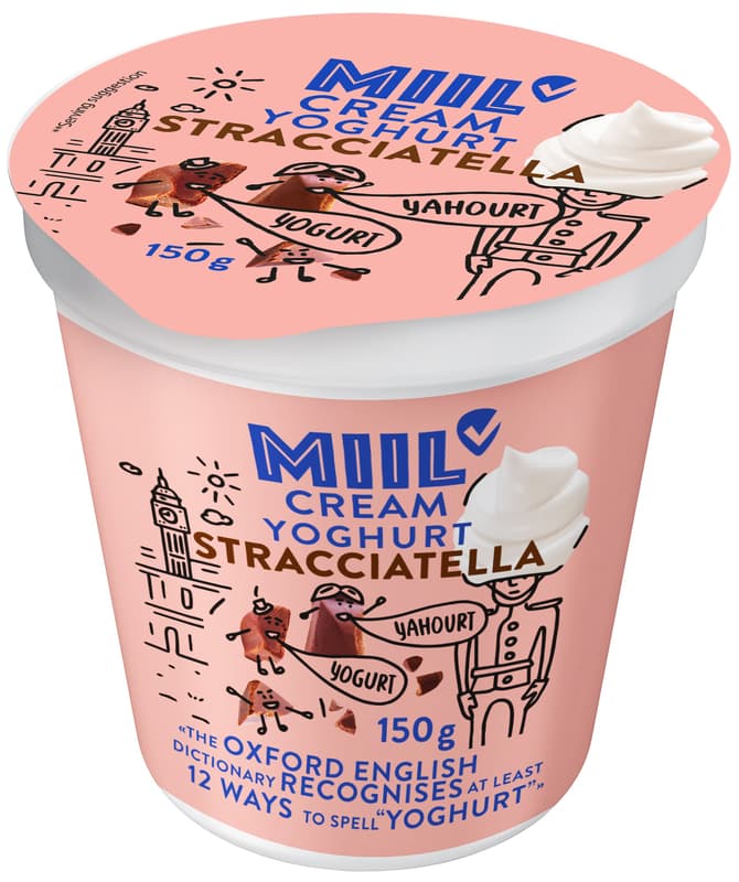 Miil Yoghurt Stracciatella 10%