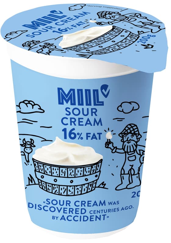 Miil Sour Cream 16%