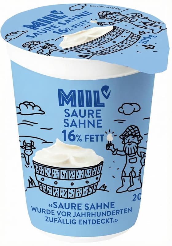 Miil Sour Cream 16%