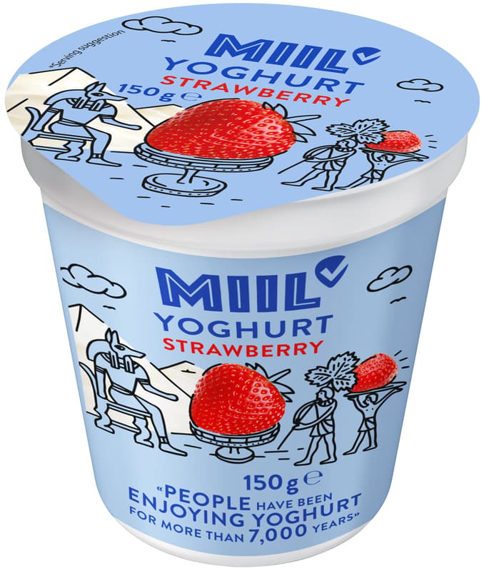 Miil yoghurt 3,7% Strawberry