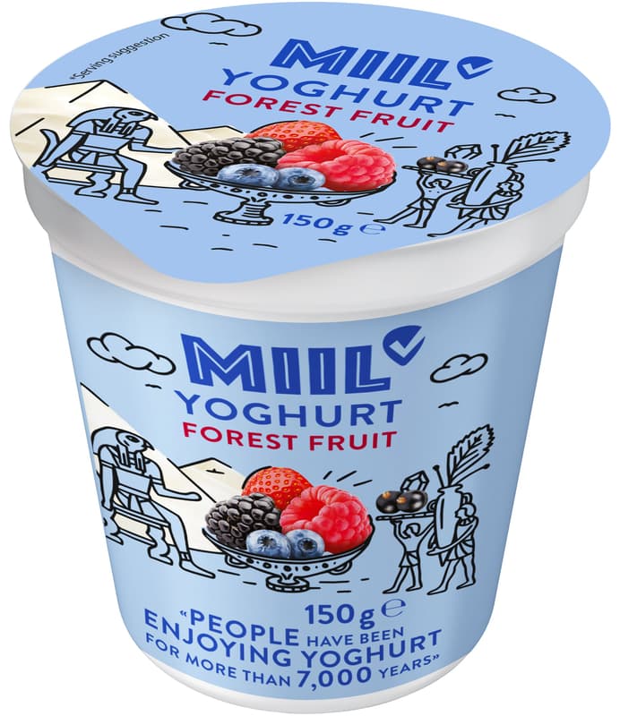 Miil yoghurt 3,7% wild berry