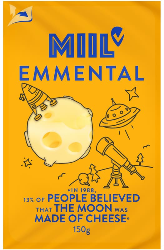 Miil Emmentaler in Scheiben