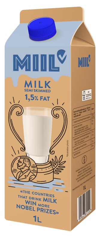 Miil Fettarme frische Milch 1,5%