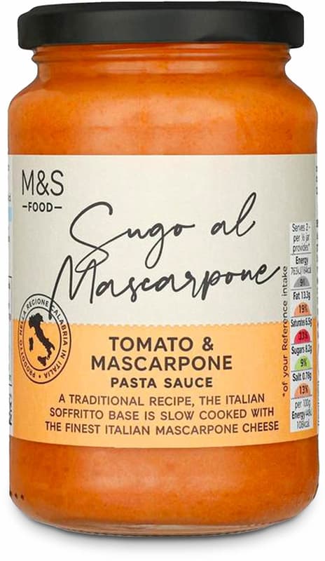 Marks & Spencer Tomato & Mascarpone Pasta Sauce