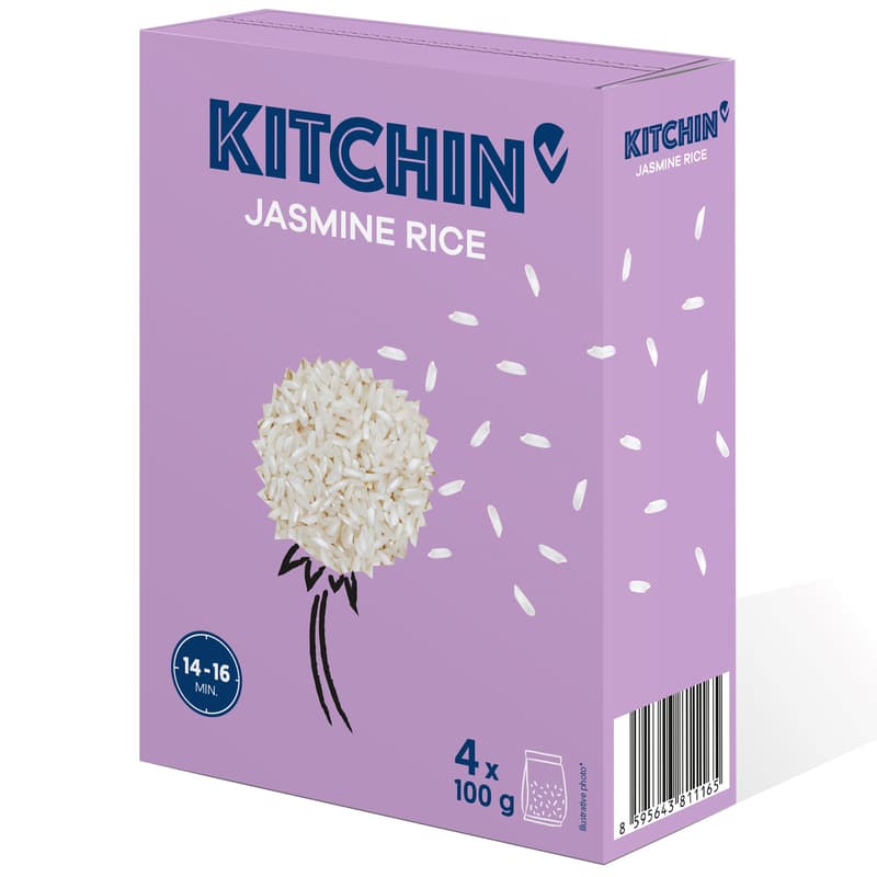 Kitchin Jasmine Rice Boil-in-Bag