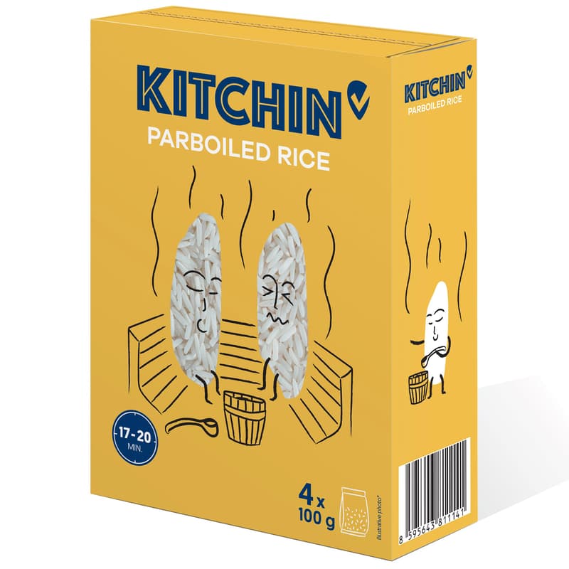 Kitchin Parboiled Rice Cooking Bag