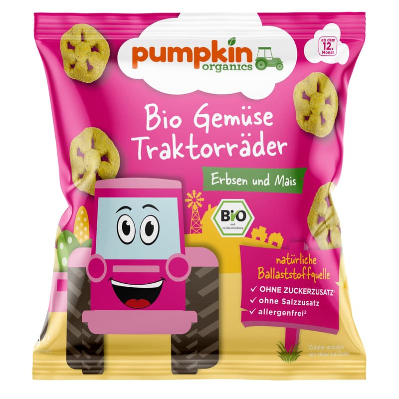 Pumpkin Organics - Bio Gemüse Traktorräder