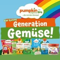 Pumpkin Organics - Bio Kichererben Sterne mit Mais & Kürbis