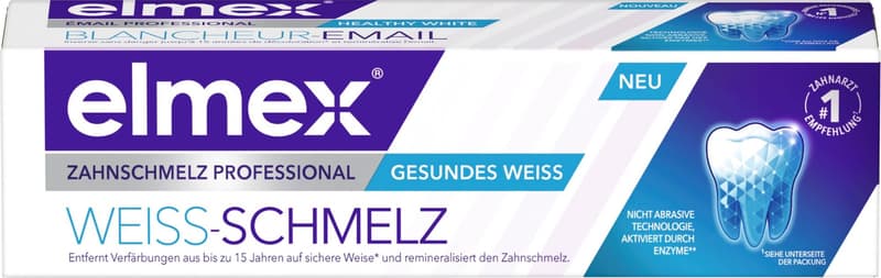 elmex Toothpaste Enamel Professional White Enamel