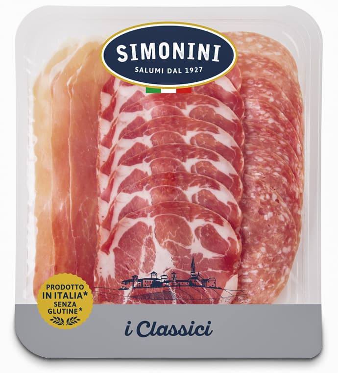 Simonini Antipasti Mix Salami, Ham, Coppa