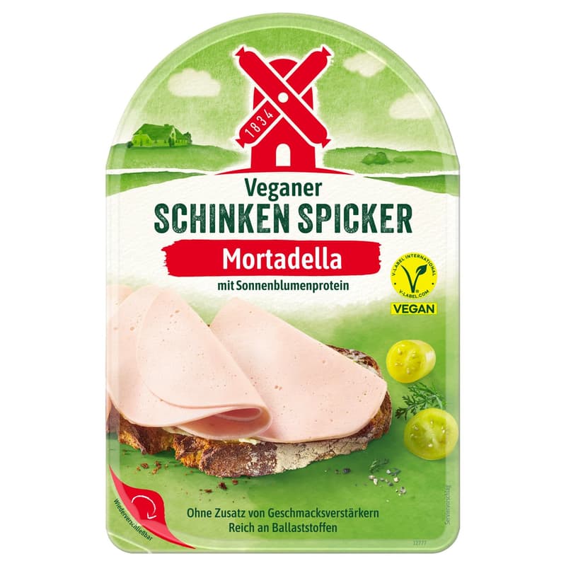 Rügenwalder Mühle Schinken Spicker Mortadella VEGAN