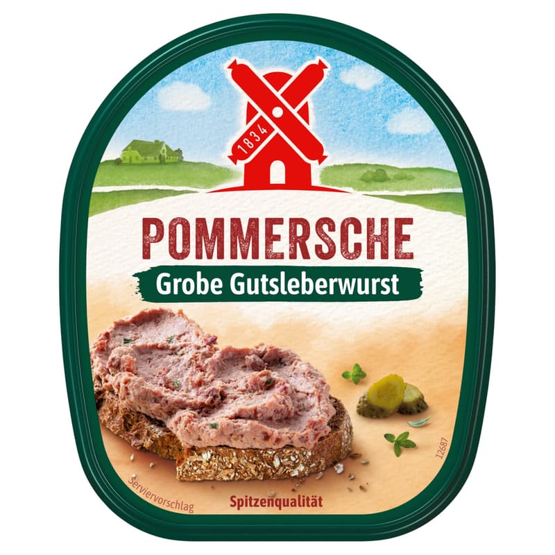Rügenwalder Mühle Pomeranian Liver Sausage coarse