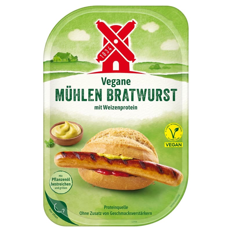 Rügenwalder Mühle Vegan Mühlen Bratwurst