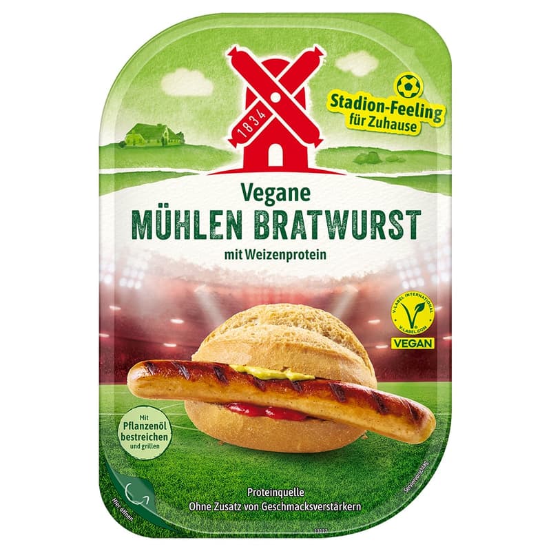 Rügenwalder Mühle Vegan Mühlen Bratwurst