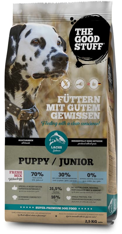 THE GOODSTUFF Salmon Puppy & Junior dry food