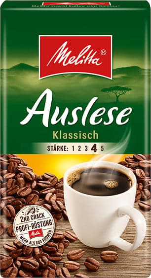 Melitta Auslese filter coffee classic ground