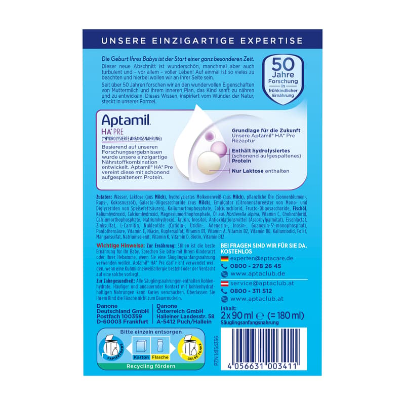 Aptamil HA First Infant Milk Ready to Drink