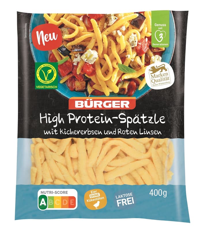 Bürger High Protein Spätzle